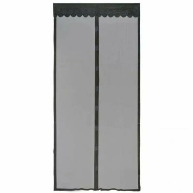 Сетка антимоскитная, на магнитах, черный, 100х210 см купить в отделе магазина Экономстрой