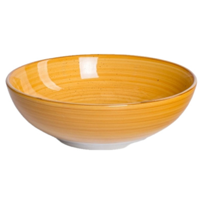 Тарелка суповая Domenik Twist, медовый, 19 см купить в отделе магазина Экономстрой