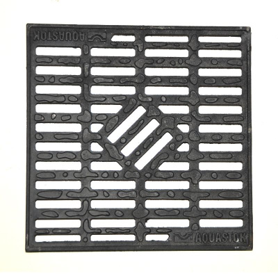 Решётка для дождеприёмника чугунная "капля" 285х285х20 мм 32814 купить в отделе магазина Экономстрой