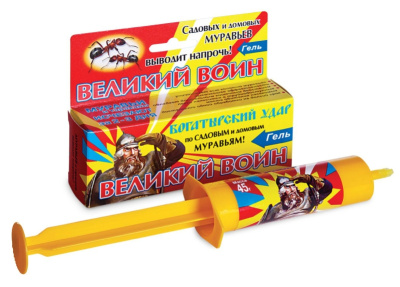 Гель от муравьев Великий Воин, 45 г купить в отделе магазина Экономстрой
