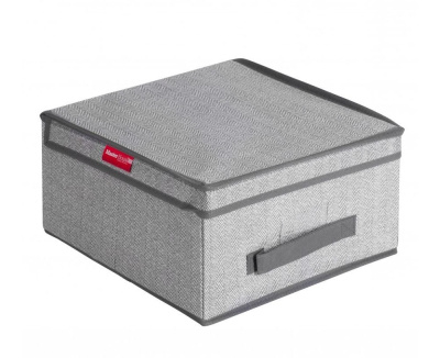 Короб для хранения складной 30х30х16 см, крышка нетканая ВПОРЯДКЕ 60634 купить в отделе магазина Экономстрой