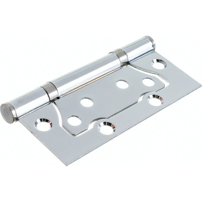 Петля накладная Vanger, хром, P2-CR, 100х75х2 мм купить в отделе магазина Экономстрой