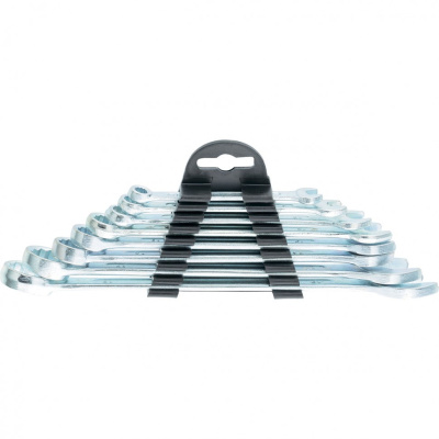 Набор ключей Sparta, комбинированных, хромированные, 6-19 мм, 8 шт купить в отделе магазина Экономстрой