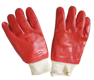 Перчатки маслобензостойкие красные МБС ГРАНАТ КМ-1051