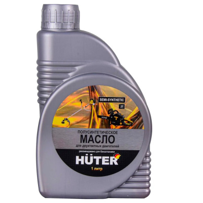 Масло моторное для 2-тактных двигателей Huter, полусинтетическое, 1 л купить в отделе магазина Экономстрой