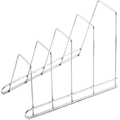 Подставка для крышек и разделочных досок Мультидом AN52-105, сталь/хром, 26х15х19 см купить в отделе магазина Экономстрой