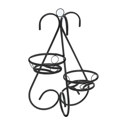 Подставка для цветов "Лебедь", кованая, подвесное, на 2 горшка купить в отделе магазина Экономстрой