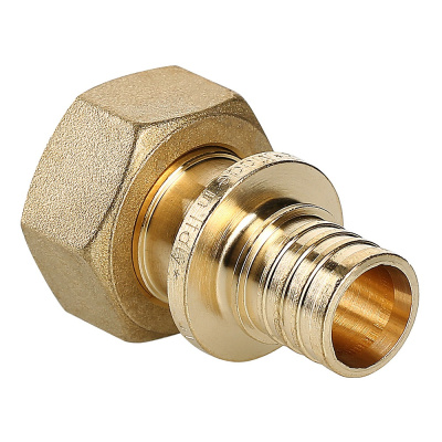Соединитель надвижной Valtec, с накидной гайкой, 16(2,2) х 1/2&quot;