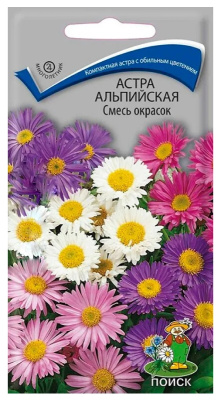 Семена Астра альпийская Смесь окрасок, 0,04 гр. купить в отделе магазина Экономстрой