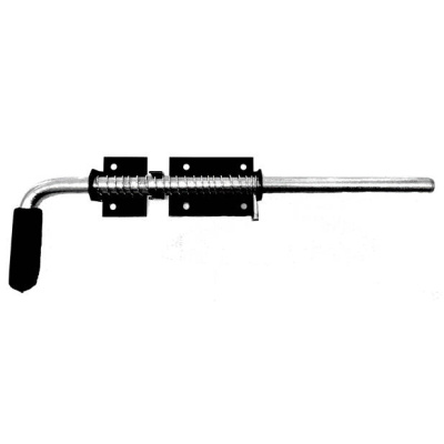 Задвижка гаражная, ЗГ-400, черный купить в отделе магазина Экономстрой