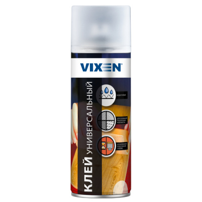 Клей универсальный Vixen, аэрозоль, 210 мл купить в отделе магазина Экономстрой