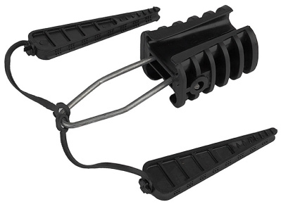 Зажим анкерный клиновой DN-123 (2х16 кв.мм/4х25 кв.мм), ЭРА купить в отделе магазина Экономстрой