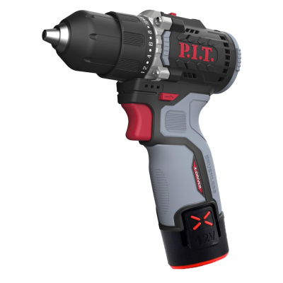 Бесщеточная аккумуляторная дрель-шуруповерт P.I.T. PBM12K-10B/1, 12 В (1,5 Ач) купить в отделе магазина Экономстрой