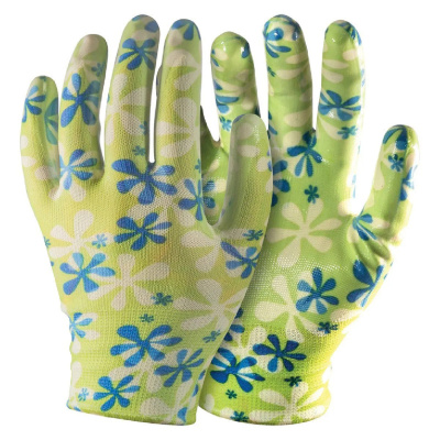 Перчатки хозяйственные PARK EL-F003, полиэстер+нитрил, размер 8 (M) купить в отделе магазина Экономстрой