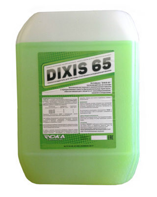 Теплоноситель Dixis-65 на основе этиленгликоля, 20 кг