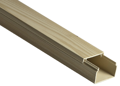 Кабель-канал Рувинил, сосна на светлой основе, 40х25х2000 мм купить в отделе магазина Экономстрой