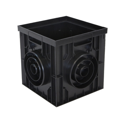 Дождеприемник ECOTECK LITE пластиковый 300х300 мм, черный купить в отделе магазина Экономстрой