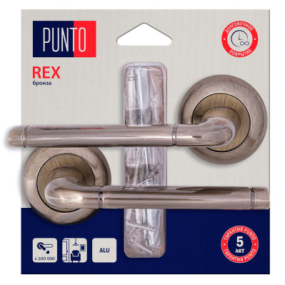 Ручка Punto раздельная LM/A R.TL54.REX/HD ABG-6, бронза купить в отделе магазина Экономстрой