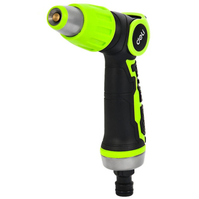 Пистолет-распылитель поливочный Deli, бескурковый, 3 режима купить в отделе магазина Экономстрой