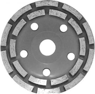 Чашка алмазная шлифовальная сегментная двухрядная (230х22,23 мм) Almarez, 303223 купить в отделе магазина Экономстрой