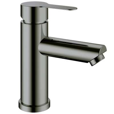 Смеситель для умывальника Gota Rocio Algar, нержавеющая сталь, цвет оружейная сталь купить в отделе магазина Экономстрой