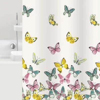 Штора для ванн Bacchetta Mariposa, 180х200 см купить в отделе магазина Экономстрой