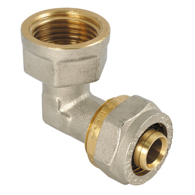 Угольник обжимной с переходом на внутреннюю резьбу MPF (MasterProf) ИС.072581, 16х1/2" купить в отделе магазина Экономстрой