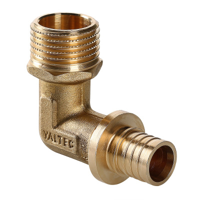 Угольник надвижной Valtec, с переходом на наружную резьбу, 16(2,2) х 1/2&quot;