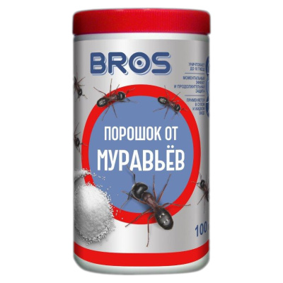 Средство от муравьев Bros, 100 г купить в отделе магазина Экономстрой
