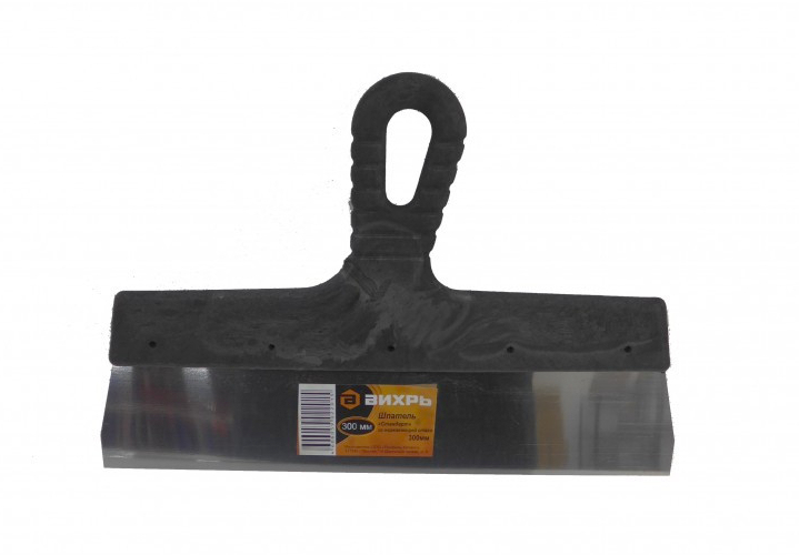 Шпатель 300 мм фасадный нержавеющая сталь, пластиковая ручка Вихрь 73/3/2/22 купить в отделе Шпатели фасадные магазина Экономстрой