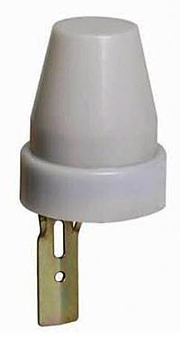 картинка Детектор освещенности ИЭК ФР 601, максималльная нагрузка 1100 Вт, IP44, серый от магазина Экономстрой