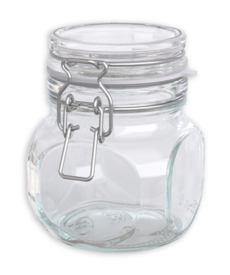  Банка стеклянная бугельный замок 0,35 л 1/4269 купить в отделе магазина Экономстрой