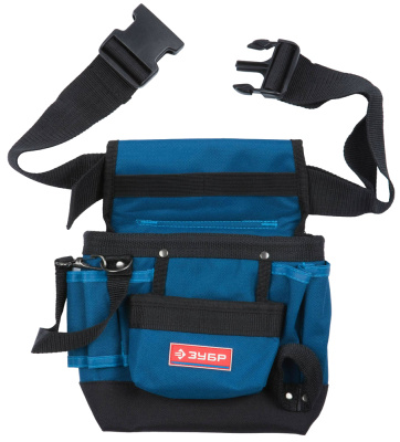 Сумка-пояс одинарная,9 карманов держатель д/молотка ,ЗУБР купить в отделе магазина Экономстрой