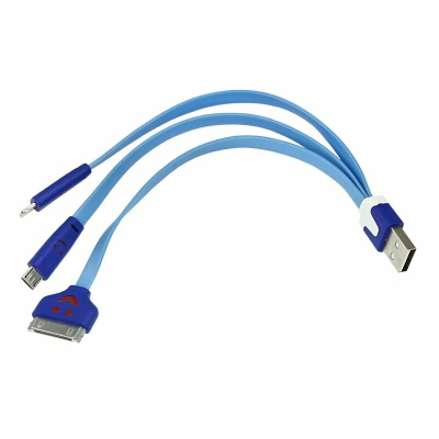 Кабель Rexant, 3 в 1, 0,15 м, Lightning/30pin/micro USB/PVC купить в отделе магазина Экономстрой