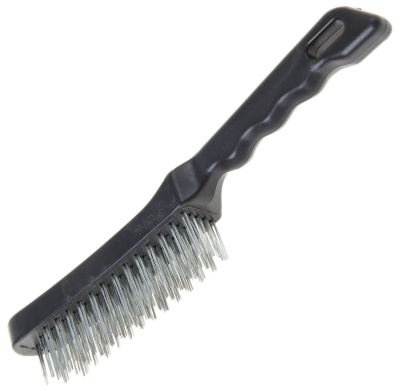 Щётка металлическая 5-рядная, пластиковая рукоятка ,SPARTA купить в отделе магазина Экономстрой