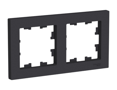 Рамка 2 поста карбон Atlas ATN001002 купить в отделе магазина Экономстрой