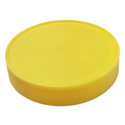 Крышка полимерная винтовая ТО-100 Велес, желтая купить в отделе магазина Экономстрой