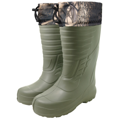 Сапоги мужские "Север" с вкладышем фольгированным + мех, оливковый/лес, р. 43-44 купить в отделе магазина Экономстрой