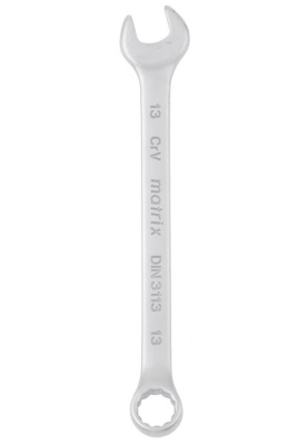 Ключ комбинированный 13 мм, MATRIX, СrV, матовое покрытие 15109 купить в отделе магазина Экономстрой