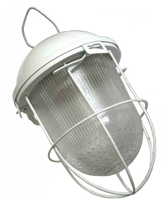 Светильник окрашенный без клеммной колодки IP56 100W Е27 Ревда НСП-02-100-003, с решеткой, желудь, SQ0310-0010 купить в отделе магазина Экономстрой