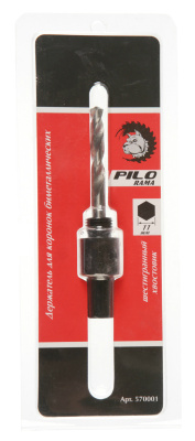 Держатель для коронок биметаллических (32-152 мм), шестигранный хвостовик 11 мм, Pilorama, 570002 купить в отделе магазина Экономстрой