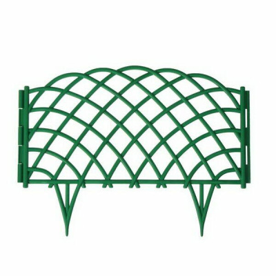Забор декоративный Диадема, темно-зеленый, 44х32 см (6 шт)
