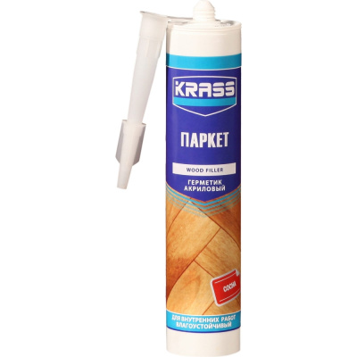 Герметик по дереву Krass, акриловый, сосна 300 мл купить в отделе магазина Экономстрой
