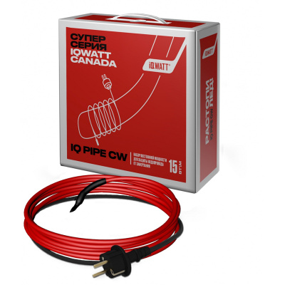 Комплект резистивный для обогрева труб IQ PIPE  СW, 4 м