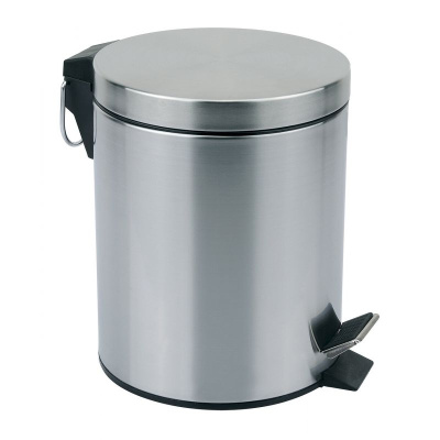 Контейнер для мусора, круглый, DBM-01-12, нержавеющая сталь, матовое, 12 л купить в отделе магазина Экономстрой