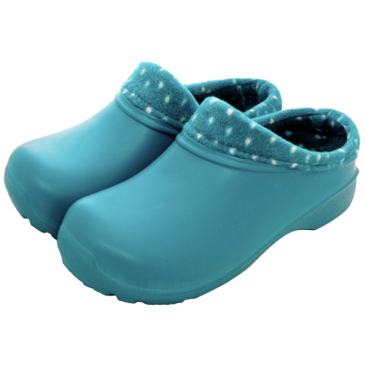 Галоши женские утепленные "Коро с отворотом", изумруд/капли зеленый, р. 39 купить в отделе магазина Экономстрой