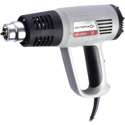 Технический фен (строительный) Интерскол ФЭ-2000Э 192.0.0.00, 200 Вт купить в отделе магазина Экономстрой