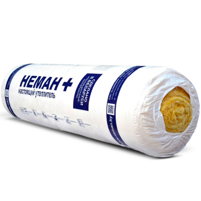 Мат из стекловолокна Неман+ М-11 Лайт 50 мм, 1200х6250 мм (2 мата) купить в отделе магазина Экономстрой