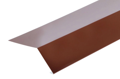 Планка карнизная 100х70х10 мм, 2 м, шоколадно-коричневая (RAL 8017) купить в отделе магазина Экономстрой