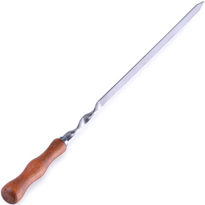 Шампур с деревянной ручкой, 45 см, N1-60W